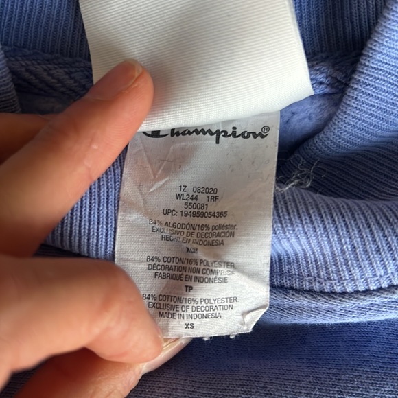 Urban Outfitters Champion Purple Crewneck sweater XS reverse weave - Picture 11 of 15